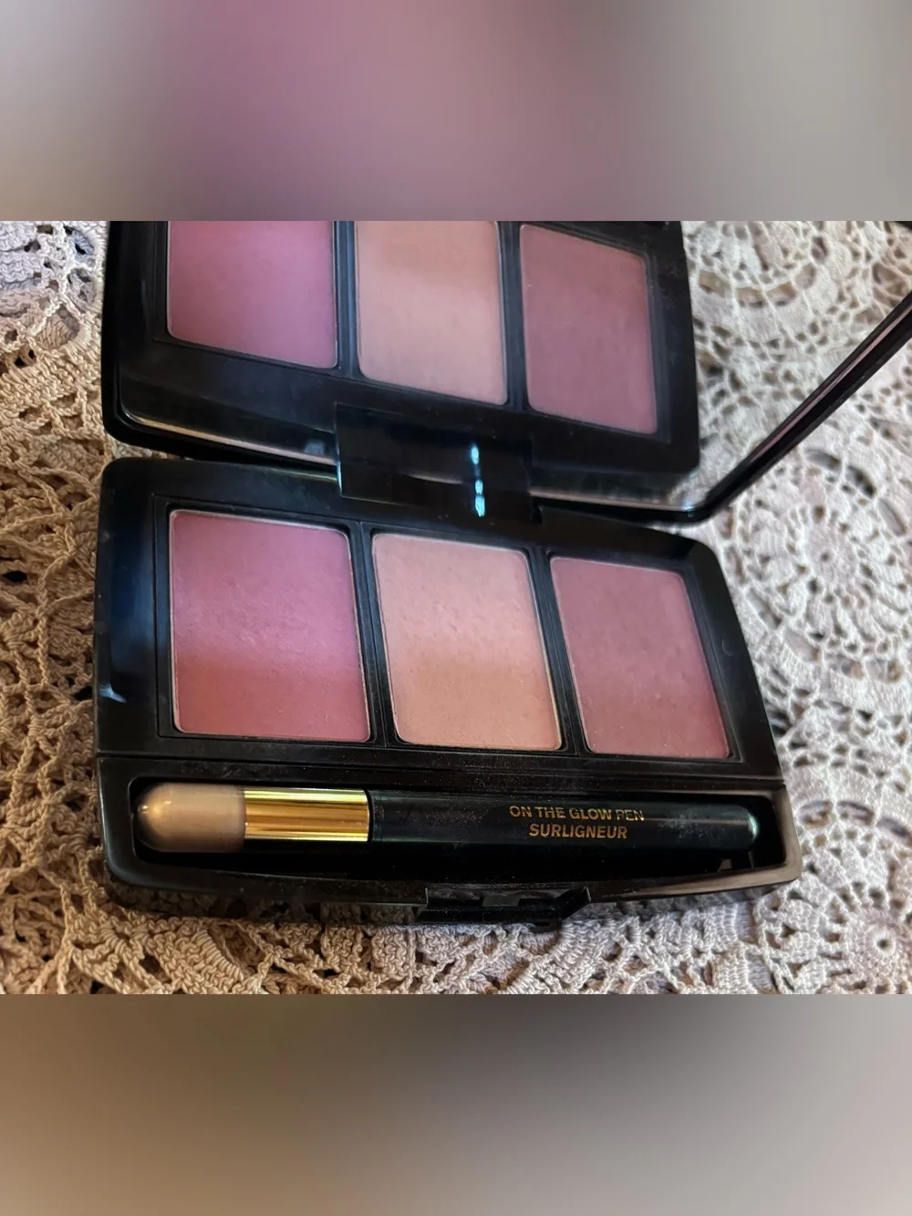 butter London Blush Clutch ‘JUST DARLING’ Trio w/On The Glow Pen NEW without box